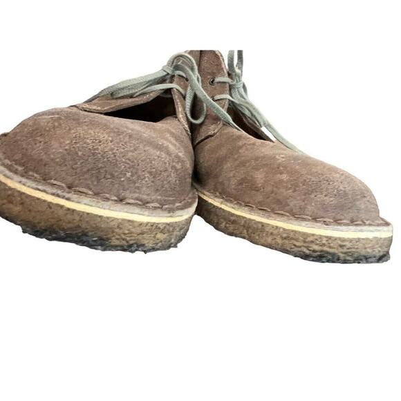 12 Clarks Originals Desert Boot Men’s Tan Suede Leather Chukka Boots Shoes main image 4